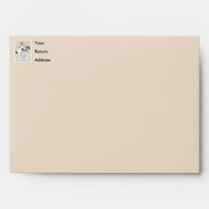 Whippet Painting - Cute Original Dog Art Envelope