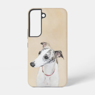 Whippet Painting - Cute Original Dog Art Samsung Galaxy Case
