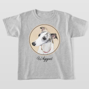 Whippet Painting - Cute Original Dog Art T-Shirt