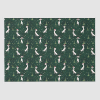 Whippet Whimsy Christmas Tissue Paper