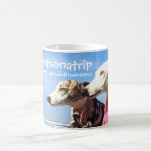 #whippetsonatrip mug