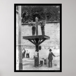 Whipping Post in Delaware 1907 Poster