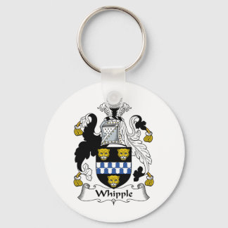 Whipple Family Crest Key Ring