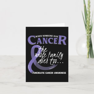 Whipple Warrior Pancreatic Cancer Awareness Gift 1 Card