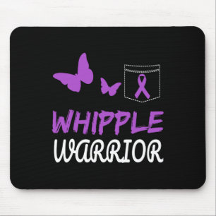 Whipple Warrior Purple Ribbon Pancreatic Cancer Aw Mouse Pad