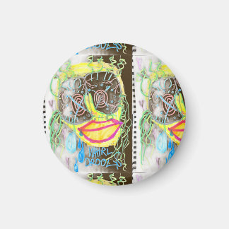 "WHiRL-DROOL$" by thaddeus & crimson's Adam Moyer Magnet