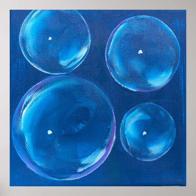 Whirling Bubbles Poster (Front)