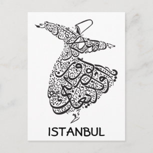 Whirling Dervish Postcard