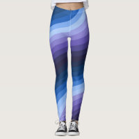 Whirling Indigo Abstract Diagonal Rainbow Swirl