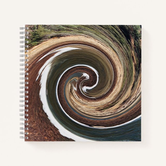 Whirling Mother Earth and water.... Notebook (Front)