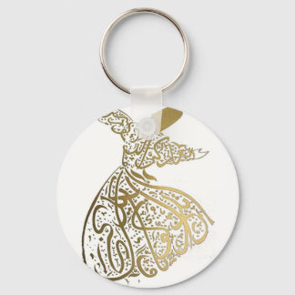 Whirling Sufi Dervish Key Ring