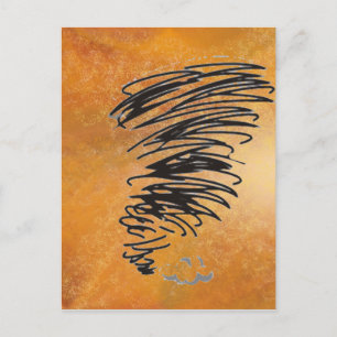 Whirling Tornado Postcard