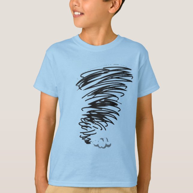 Whirling Tornado T-Shirt (Front)