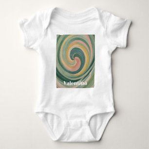 Whirling Whimsy Baby Bodysuit