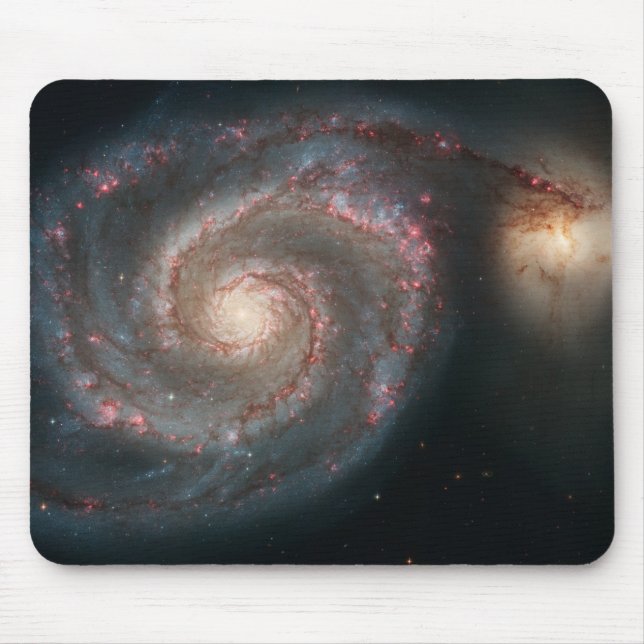 Whirlpool Galaxy Mouse Pad (Front)