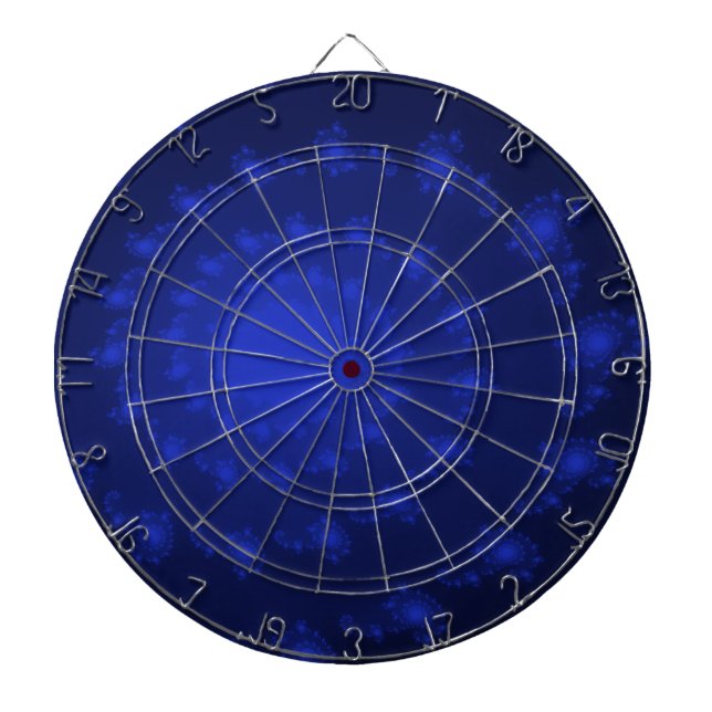 Whirlpool Ocean Depths Fractal Dart Board (Front)