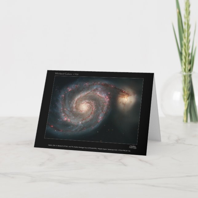 WhirlpoolGalaxy-M51-2005-12a Card (Front)
