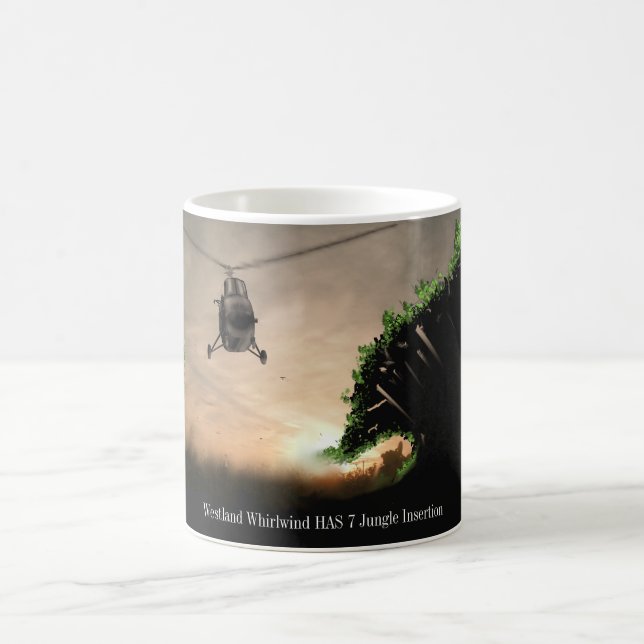 Whirlwind Jungle Insertion. Coffee Mug (Center)