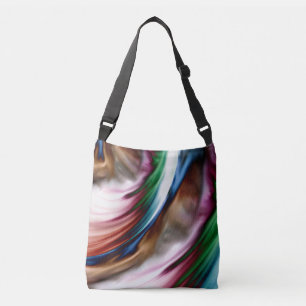 Whirlwind Rainbow Golden Snow Crossbody Bag