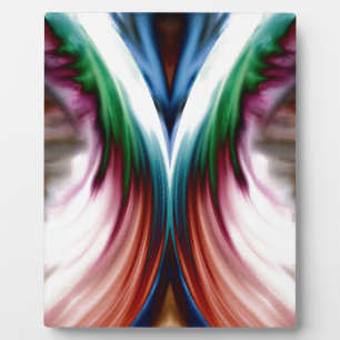 Whirlwind Rainbow Golden Snow Mirror Plaque