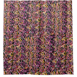 Whirly Swirly Shower Curtain