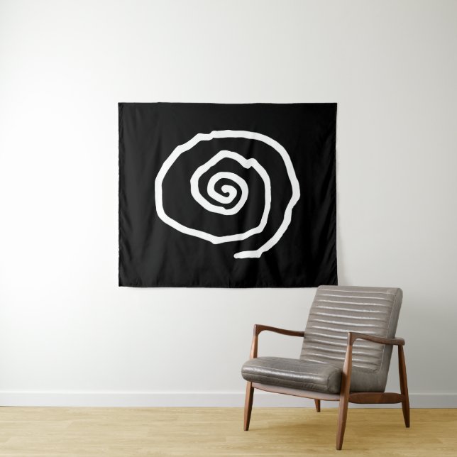 whirr spiral 1 tapestry (In Situ (Horizontal))