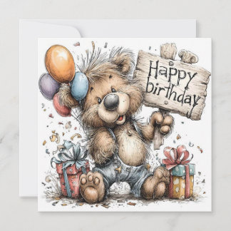 Whisical animal card