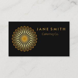 Whisk Flower Kitchen for Bakery, Catering Business Card