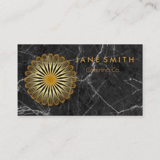 Whisk Flower Kitchen for Bakery, Catering Business Card (Front)