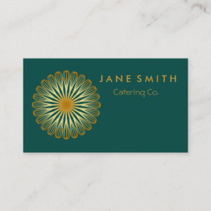 Whisk Flower Kitchen for Bakery, Catering Business Card