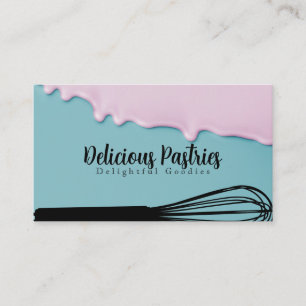 Whisk Frosting Culinary Business Card