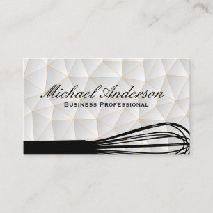Whisk Geometric Business Card