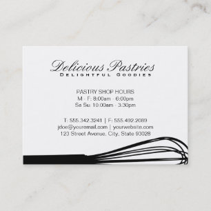 Whisk II Culinary Master Business Card