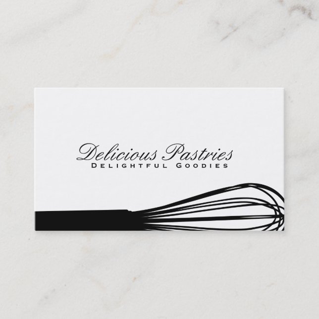 Whisk II | Culinary Master Business Card (Front)
