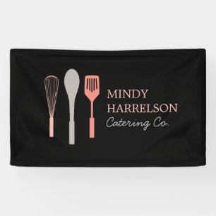 WHISK SPOON SPATULA LOGO IV for Bakery, Catering Banner
