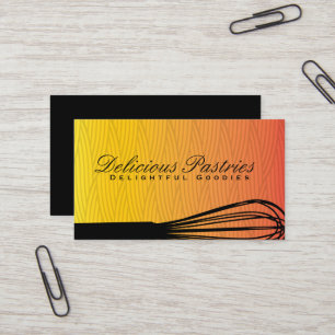 Whisk Weave Pattern Business Card