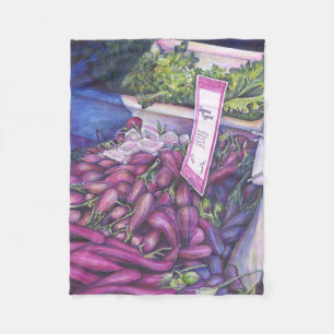 Whisk Well for Whale Soup Fleece Blanket