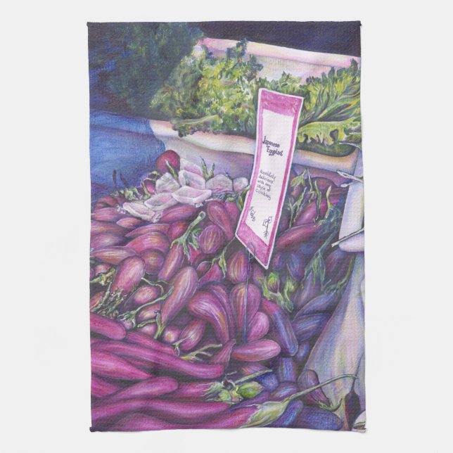 Whisk Well for Whale Soup Tea Towel (Vertical)