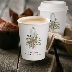 Whisked Away Kitchen Bridal Shower Paper Cups