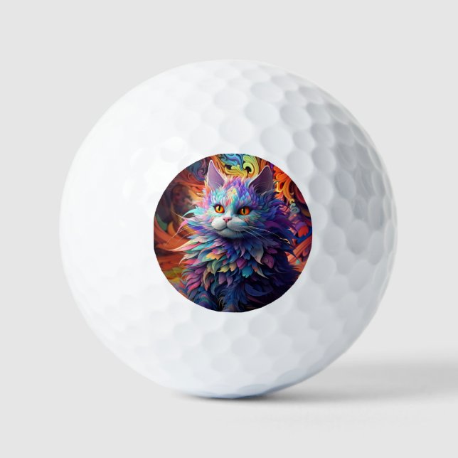 Whisker Wonder Golf Balls (Front)