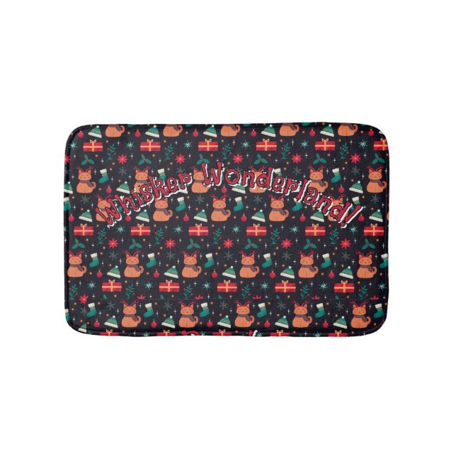 Whisker Wonderland Bath Mat (Front)