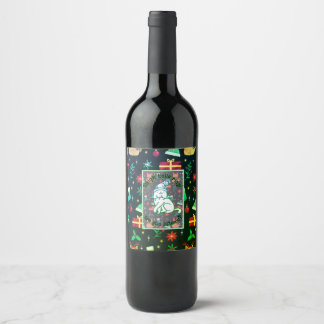 Whisker Wonderland Wine Label