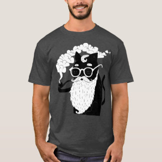 Whiskers And Pipe T-Shirt