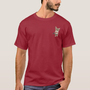 whiskers' meOW kitten longsleeve men's t-shirt