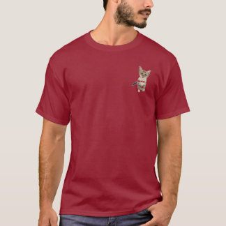 whiskers' meOW kitten longsleeve men's t-shirt