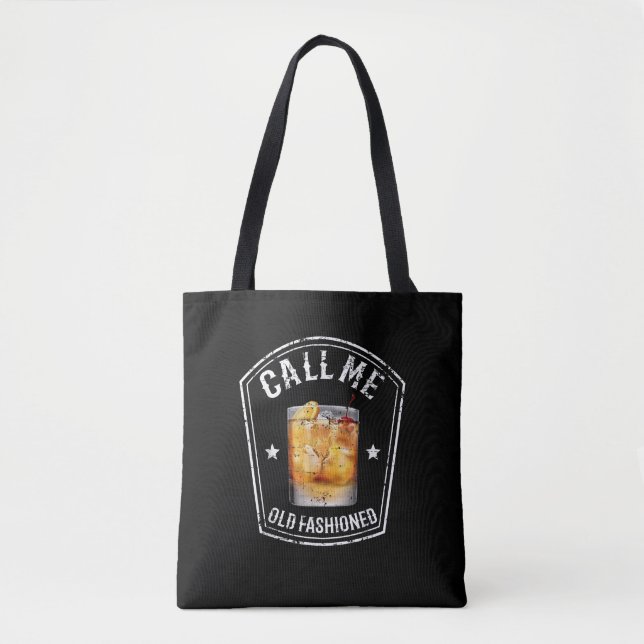 Whiskey Calls Me Old Fashioned Tote Bag (Front)