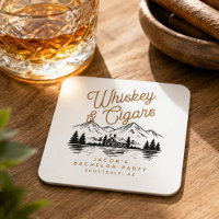 Whiskey & Cigars Bachelor Party Cabin Lake House