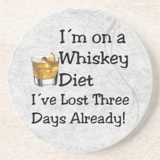 Whiskey Diet Coaster
