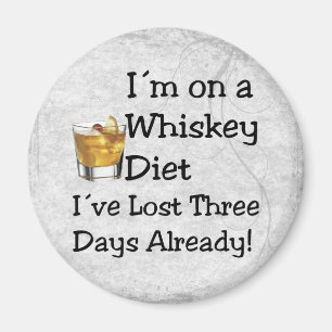 Whiskey Diet Magnet