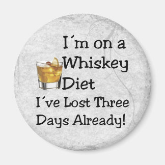 Whiskey Diet Magnet